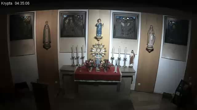 Now live: Krypta
Krypta in der Marienkirche der Gebetsstätte Heroldsbach