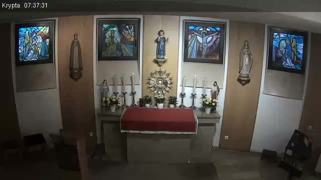 Now live: Krypta
Krypta in der Marienkirche der Gebetsstätte Heroldsbach