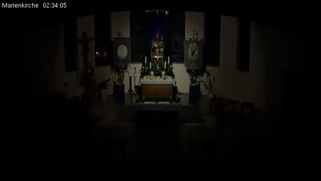 Now live: Marienkirche
Marienkirche der Gebetsstätte Heroldsbach